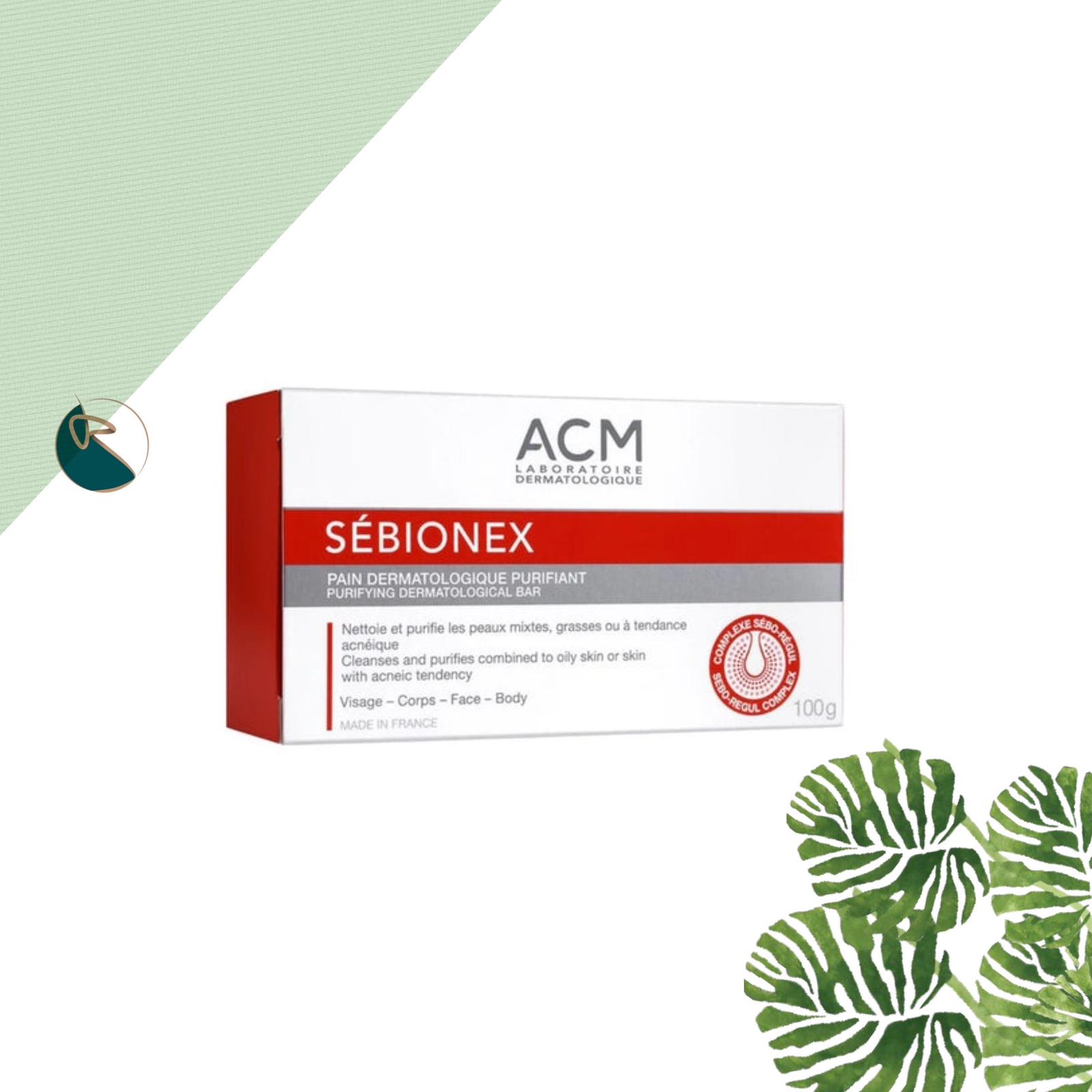 ACM Sebionex Dermatological Bar 100g